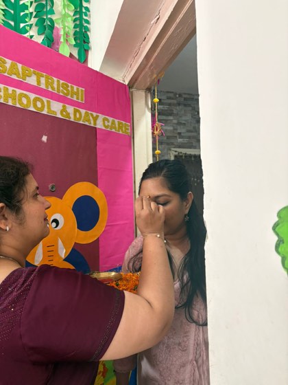 Celebration at SaptRishi PreSchool