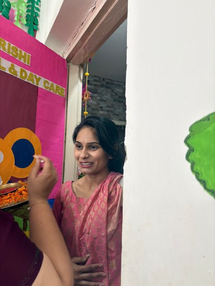 Celebration at SaptRishi PreSchool