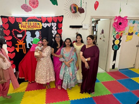 Celebration at SaptRishi PreSchool