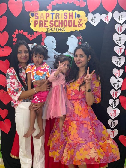 Celebration at SaptRishi PreSchool